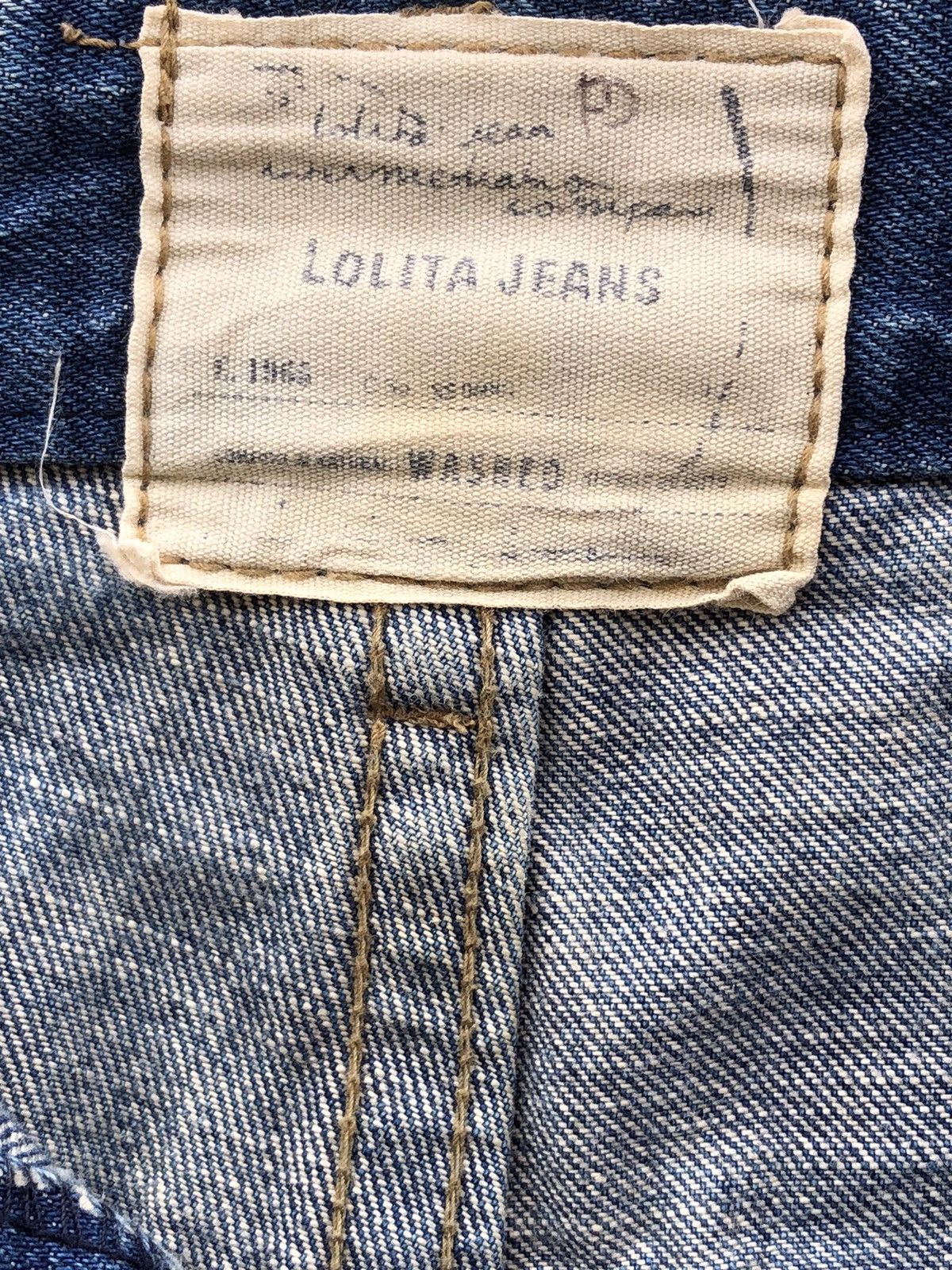 If Six Was Nine Lolita Flared Jeans Size US 31 - 14 Thumbnail