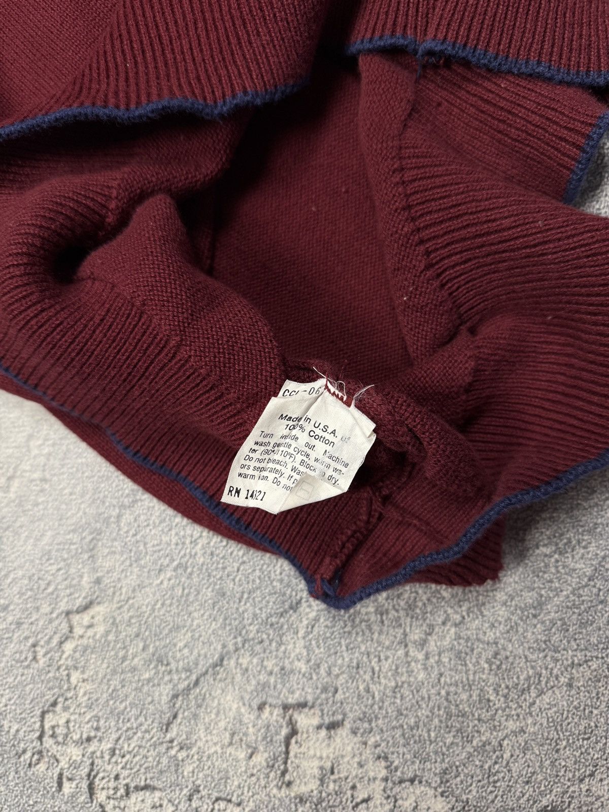 Vintage Christian Dior Monsieur V Neck Sweater USA Made Size US S / EU 44-46 / 1 - 10 Thumbnail