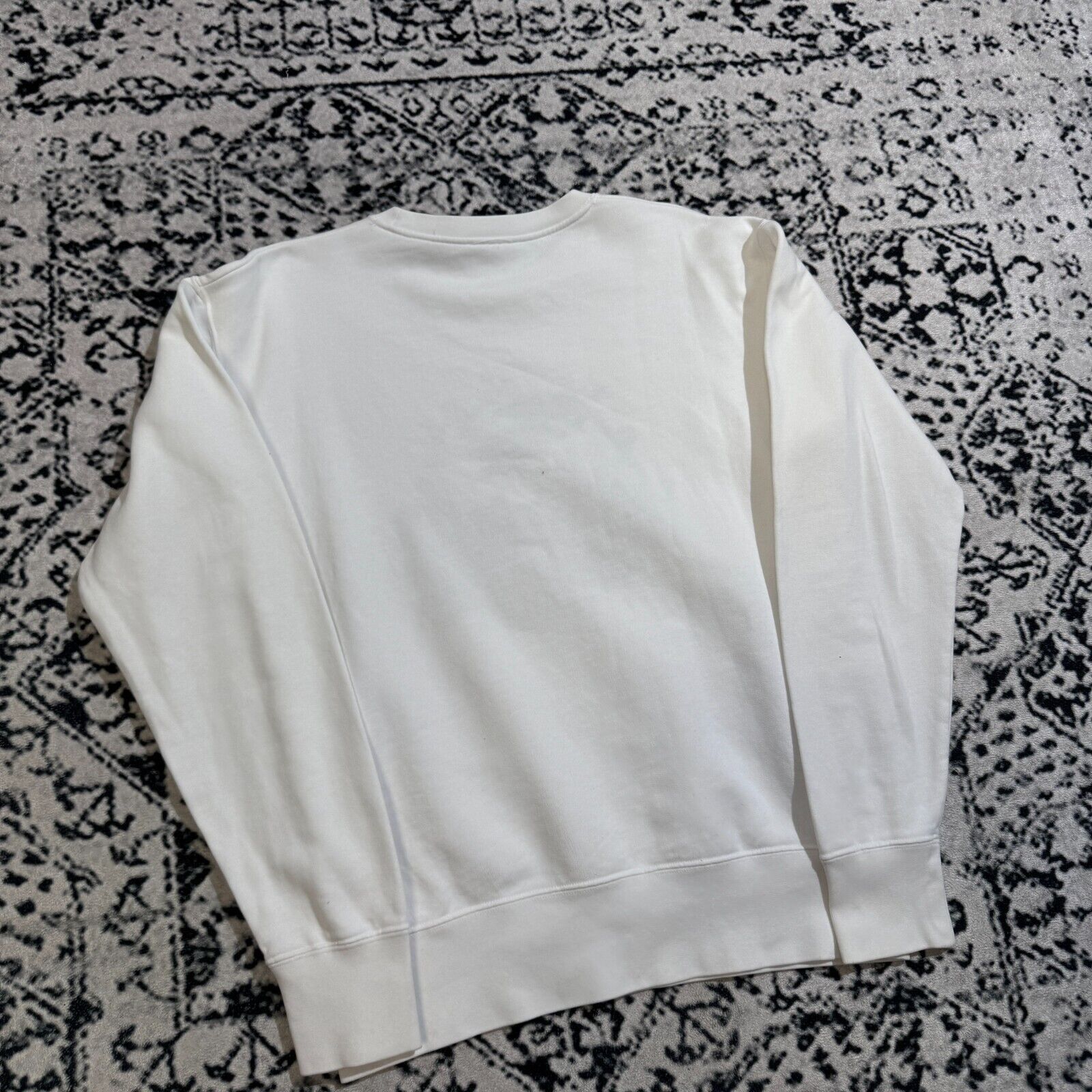 Vintage Vintage Wood White Cotton Crewneck Size S 90s Art Archive Size US S / EU 44-46 / 1 - 16 Thumbnail