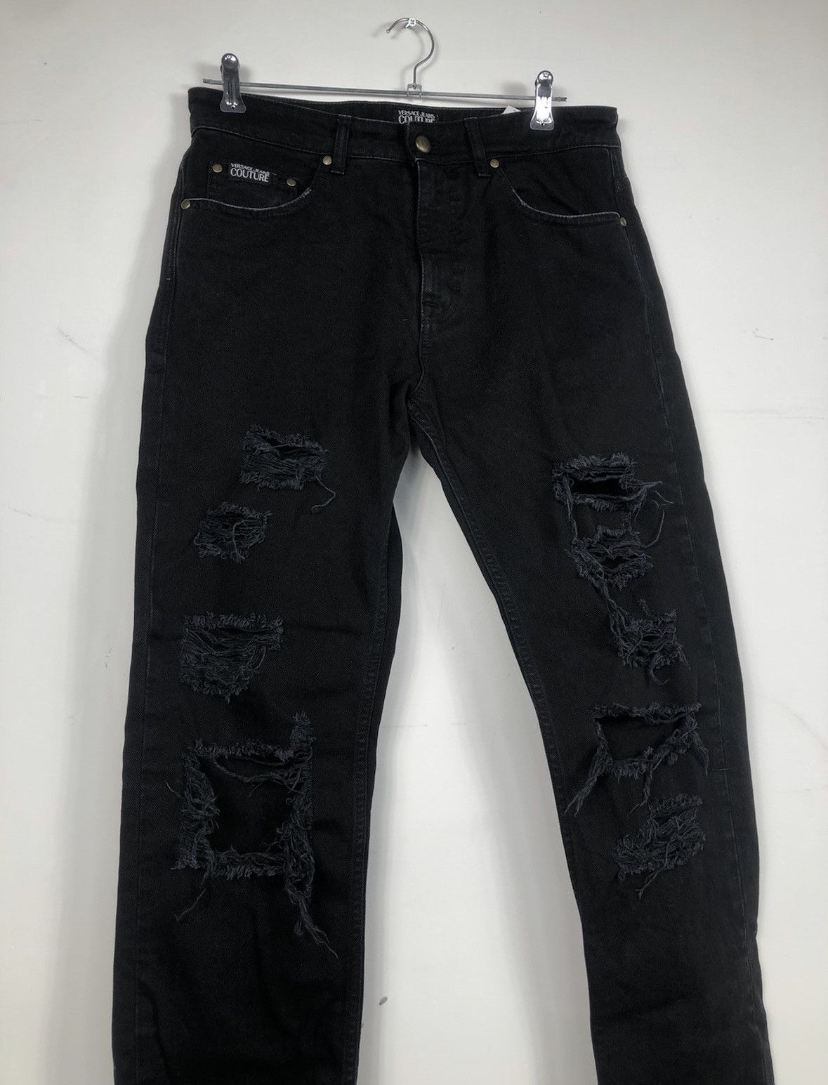 Versace Jeans Couture Versace Jeans Couture Ripped Jeans Denim Pants Size US 32 / EU 48 - 3 Thumbnail