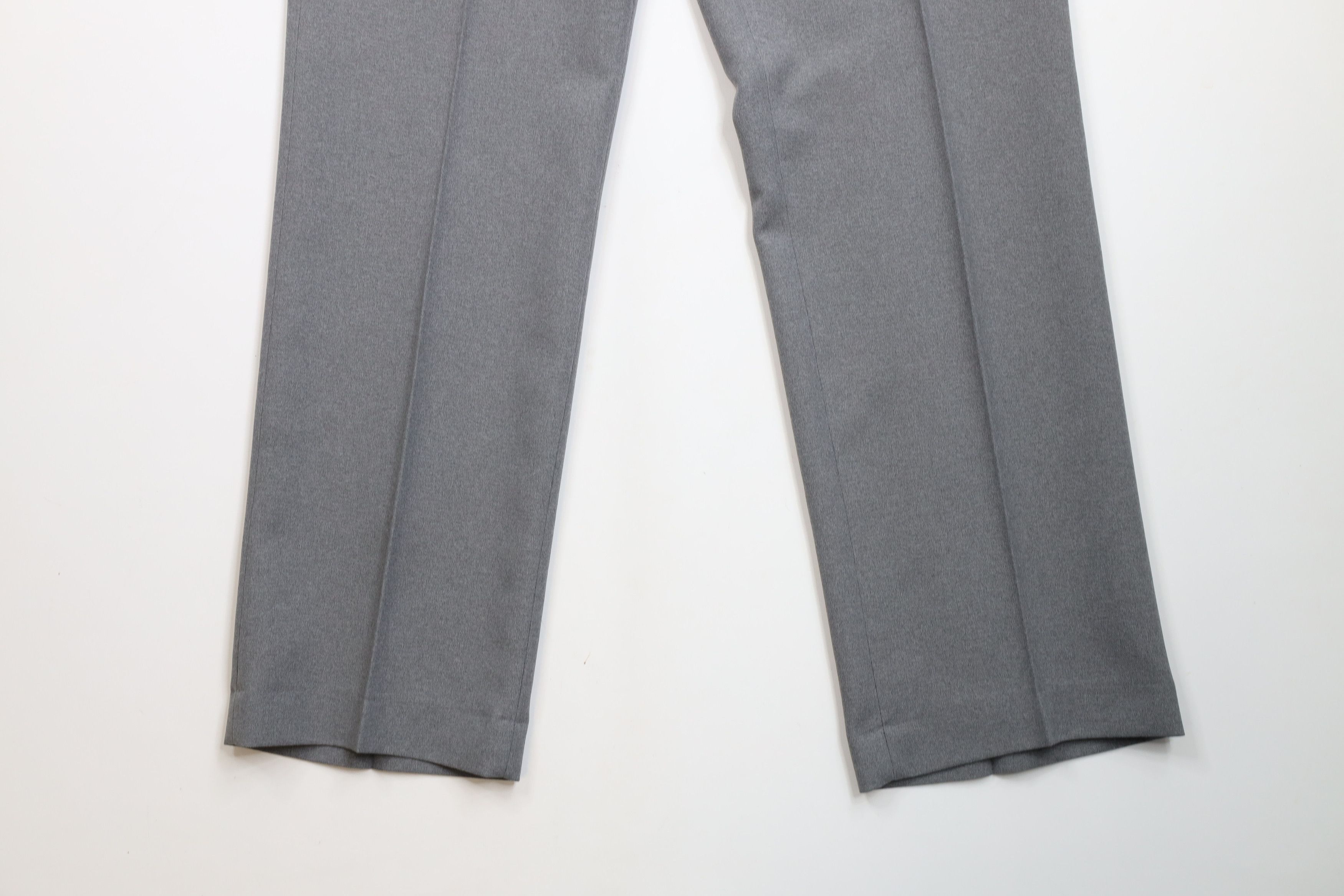 Vintage Vintage 70s Streetwear Wide Leg Chino Pants Heather Gray USA Size US 36 / EU 52 - 4 Thumbnail
