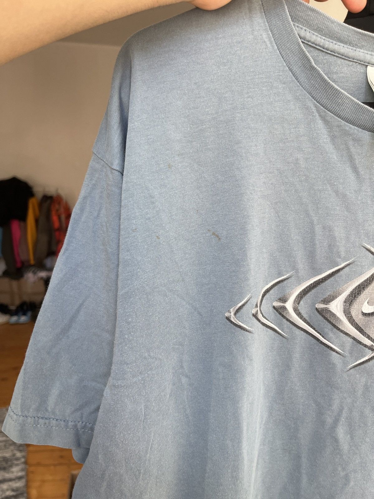 Nike × Vintage Vintage swoosh main logo 90s Nike tee Size US XL / EU 56 / 4 - 4 Thumbnail