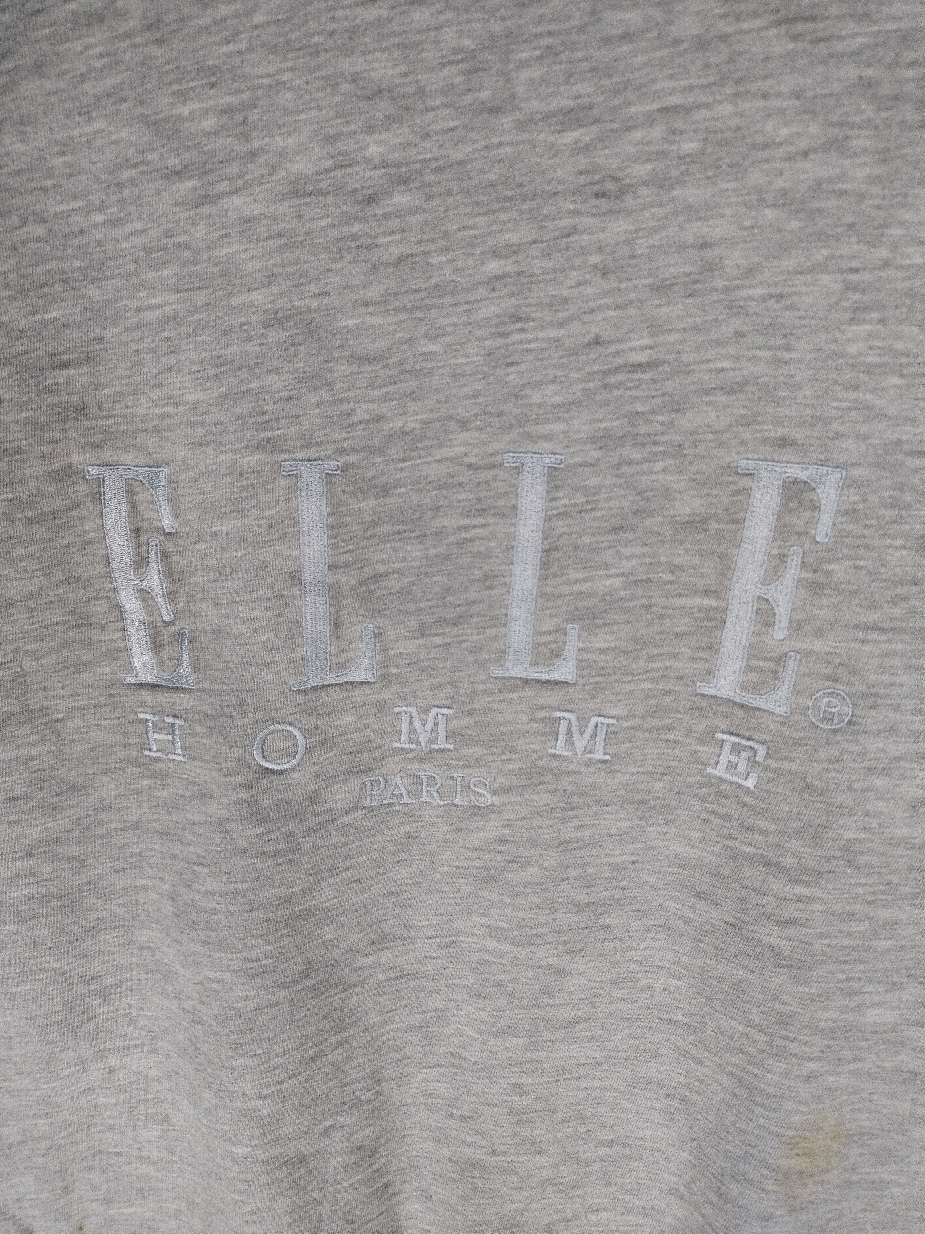 Designer × Vintage Vintage Elle Homme Paris Embroidery Logo Sweatshirt Size US M / EU 48-50 / 2 - 5 Thumbnail