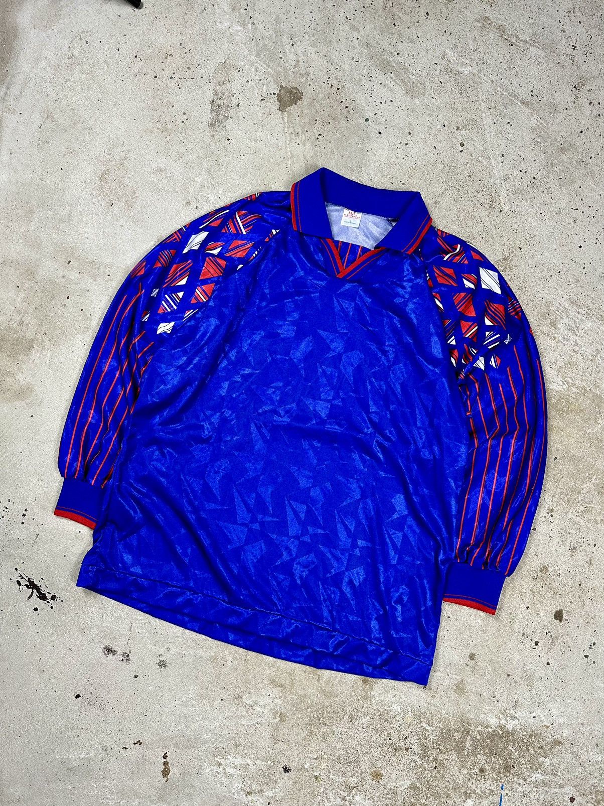 Vintage Vintage 90s Template GK Long Sleeve Jersey Size US L / EU 52-54 / 3 - 1 Thumbnail