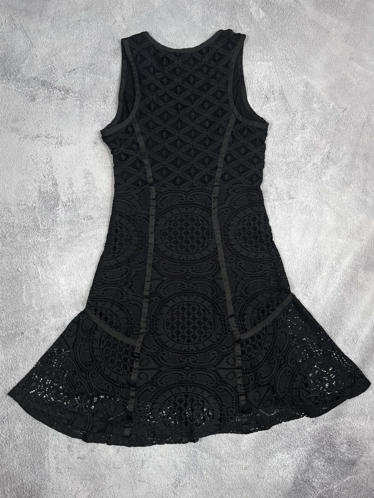 Other Vintage Y2K Desigual mesh flared opium sleeveless dress S Size S / US 4 / IT 40 - 8 Thumbnail