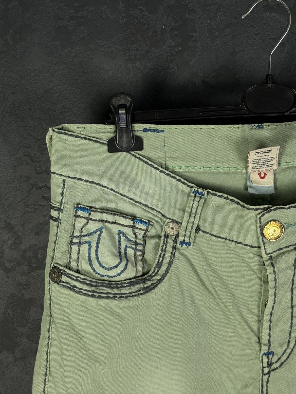 True Religion True Religion Ricky Super T Jeans Size US 36 / EU 52 - 5 Thumbnail