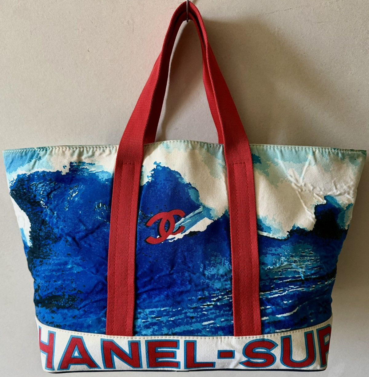 Chanel Chanel - Karl Lagerfeld - SS2002 Surf XL Tote Bag Size ONE SIZE - 2 Thumbnail