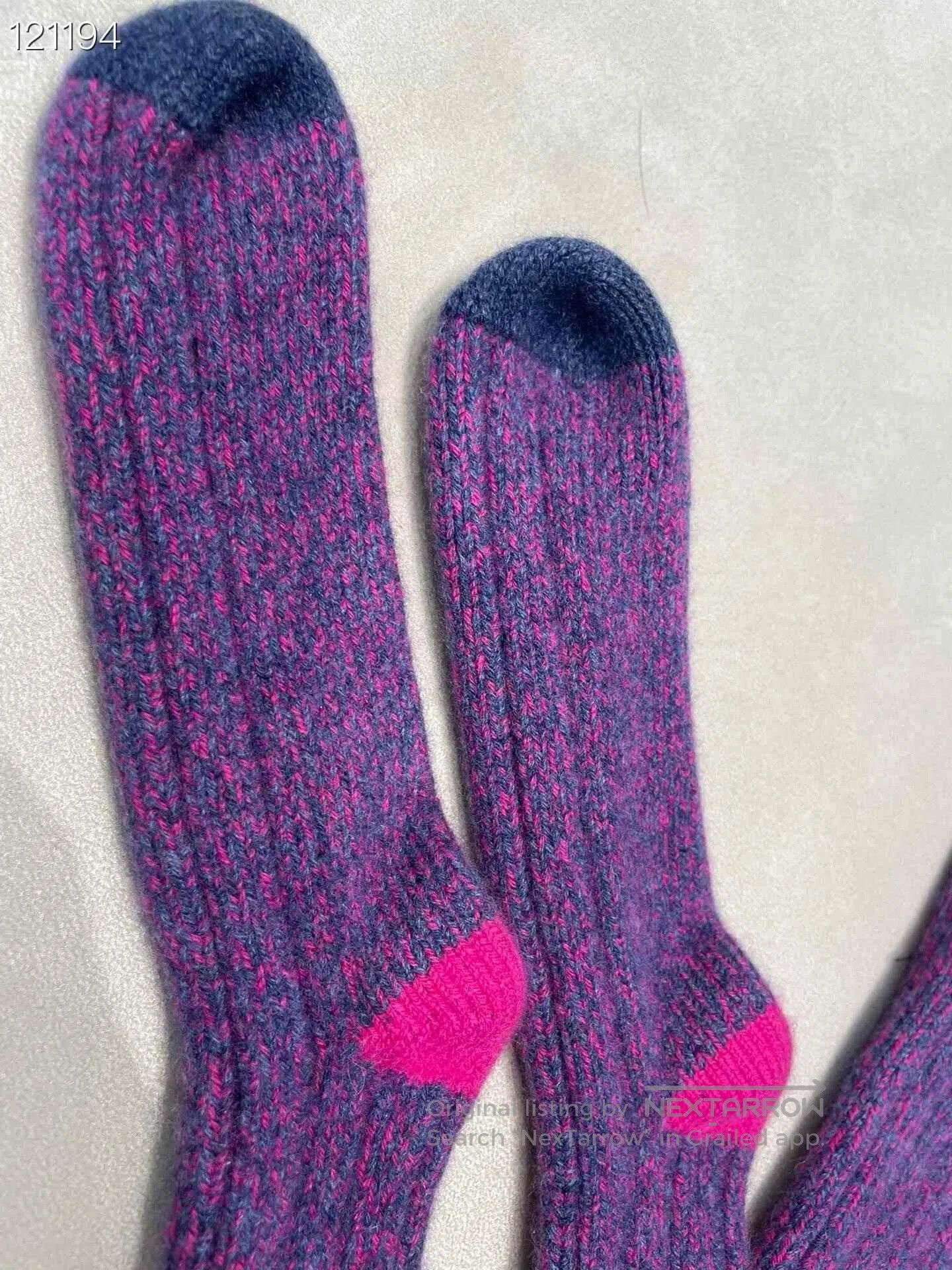 Chanel Chanel 22K Purple Cashmere Tights. Size ONE SIZE - 3 Thumbnail