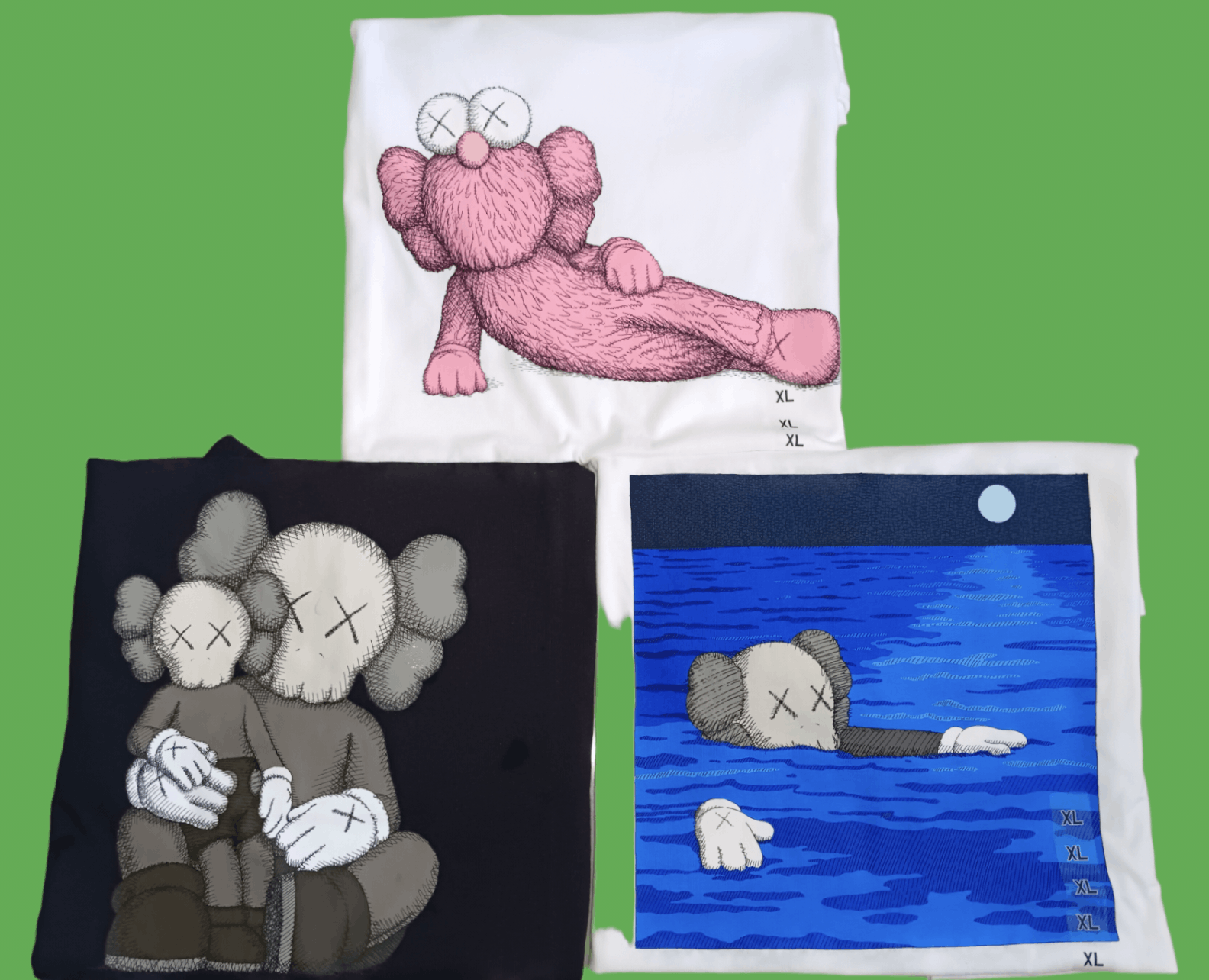 Hypebeast × Kaws × Uniqlo Uniqlo x Kaws Tshirt Size US XL / EU 56 / 4 - 5 Thumbnail