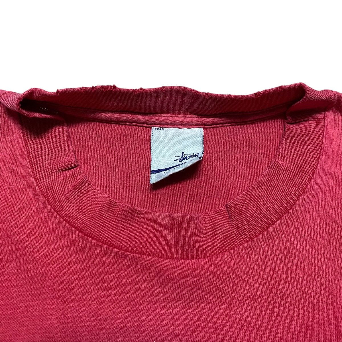 Stussy Rare‼️🔥Vintage Stussy NYLTLA Big SpellOut Distress T-Shirt Size US M / EU 48-50 / 2 - 7 Thumbnail
