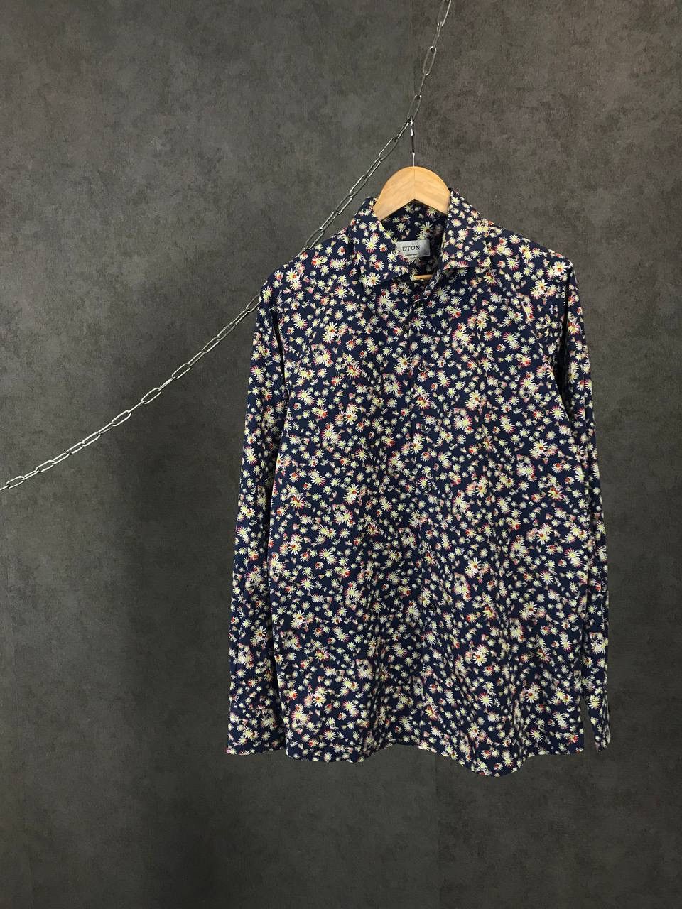 Eton Eton luxury designer crazy art shirt Size US L / EU 52-54 / 3 - 1 Thumbnail