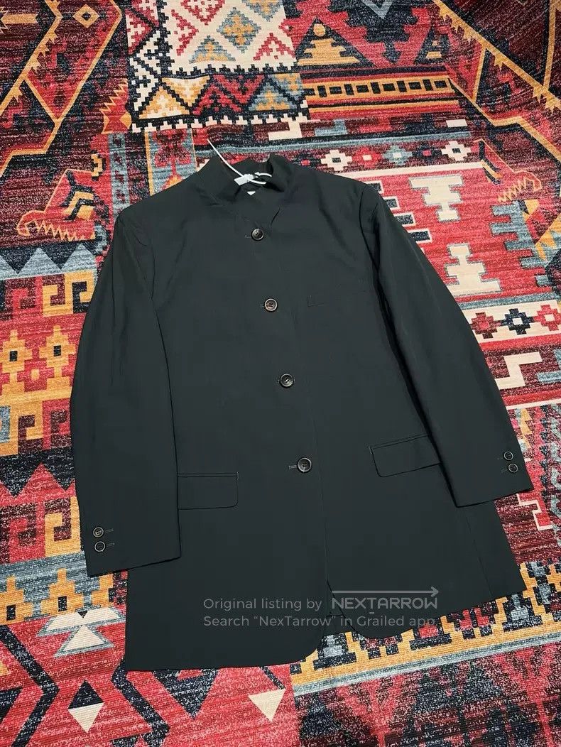 Issey Miyake Issey Miyake Green Chinese Style Blazer Size L / US 10 / IT 46 - 2 Thumbnail