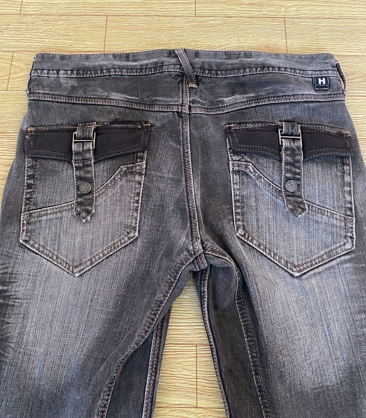 HIDEAWAYS Very Rare Vintage Japanese Brand Hideaways Jeans 1990s Size US 32 / EU 48 - 4 Thumbnail