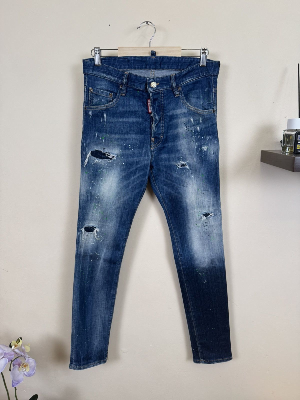 Dsquared2 Dsquared2 Jeans Men Slim Blue 46 Denim Luxury Size US 28 / EU 44 - 4 Thumbnail
