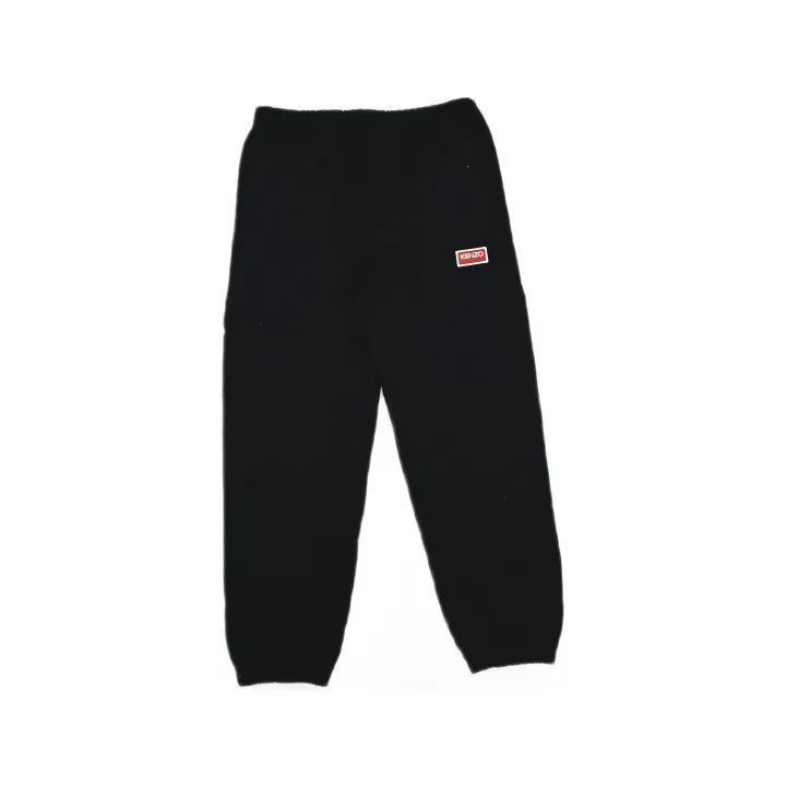 Kenzo KENZO FW22 Black Logo Knit Jogger Pants -2507 Size US 34 / EU 50 - 2 Thumbnail