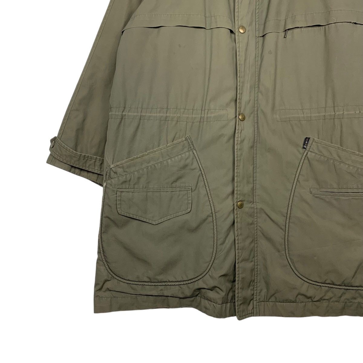 DAKS DAKS ENGLAND Olive Green Parka Jacket #2283-C101 Size US L / EU 52-54 / 3 - 3 Thumbnail