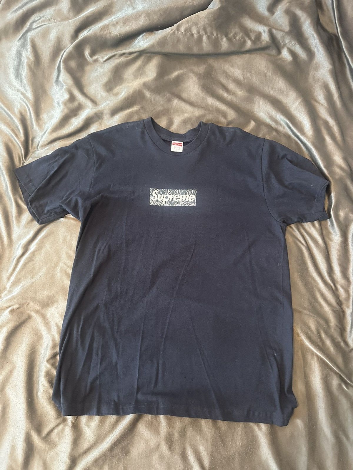 Supreme Supreme Paisley Box Logo Shirt Size US L / EU 52-54 / 3 - 1 Thumbnail