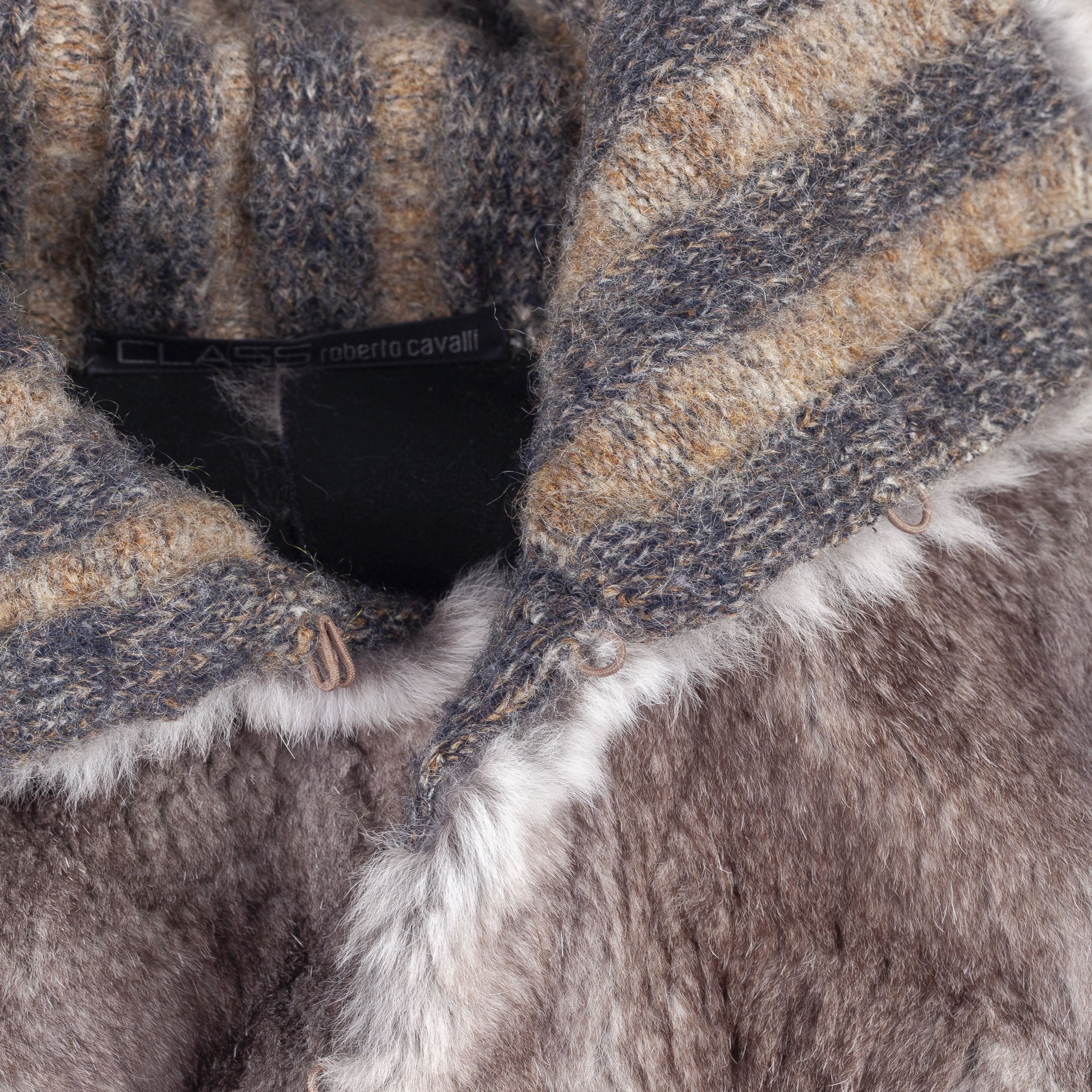 Cavalli Class Roberto Cavalli CLASS Vintage Rabbit Fur Jacket Size M / US 6-8 / IT 42-44 - 4 Thumbnail