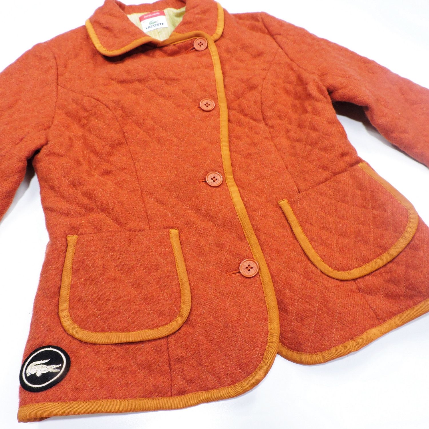 Lacoste LACOSTE ÈDITION LIMITÈE QUILTED COATS BLAZER JACKET Size S / US 4 / IT 40 - 11 Thumbnail