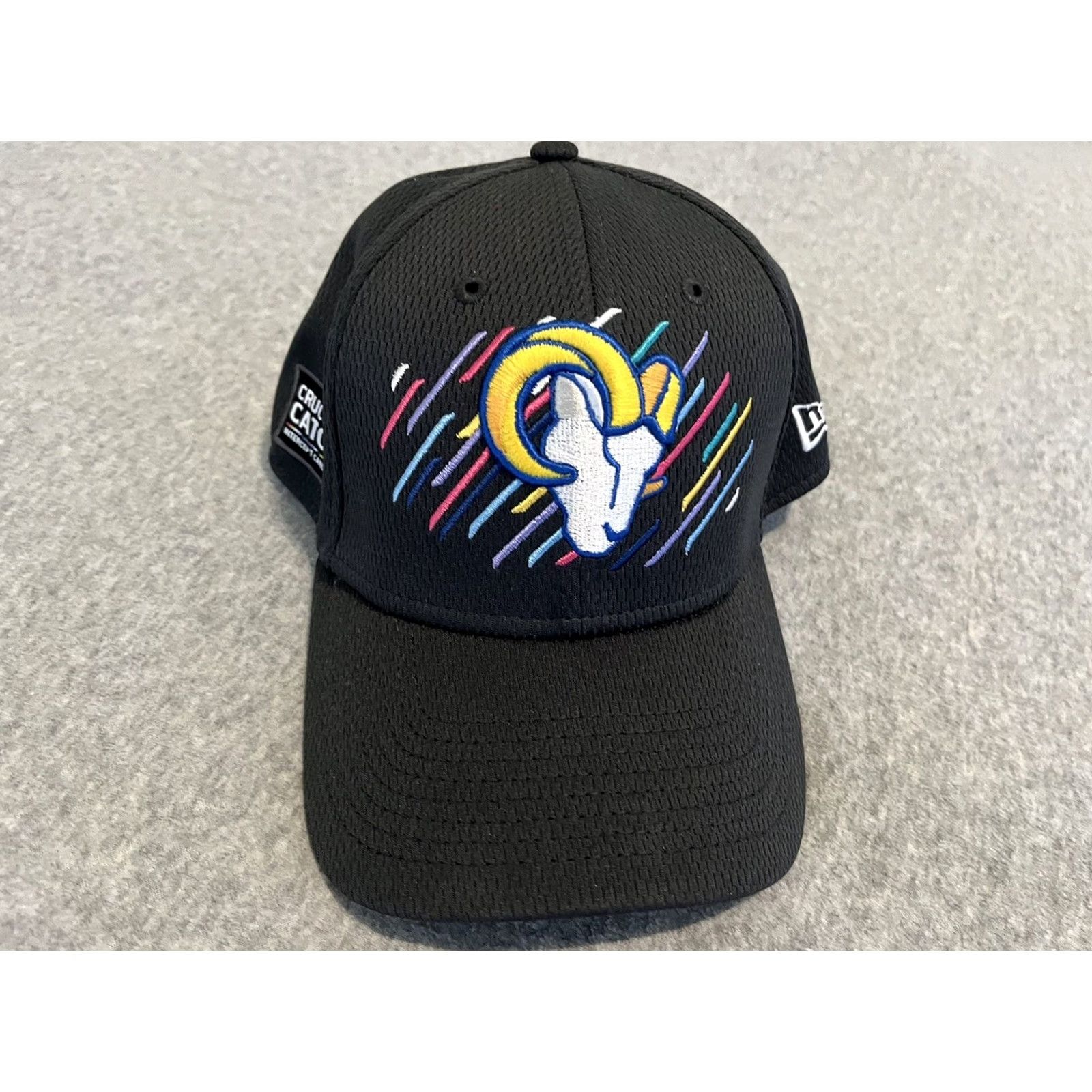 New Era New Era Los Angeles Rams Crucial Catch Hat Cap M/L Gray Men Baseball Cap Sports Team Issued Size ONE SIZE - 2 Thumbnail