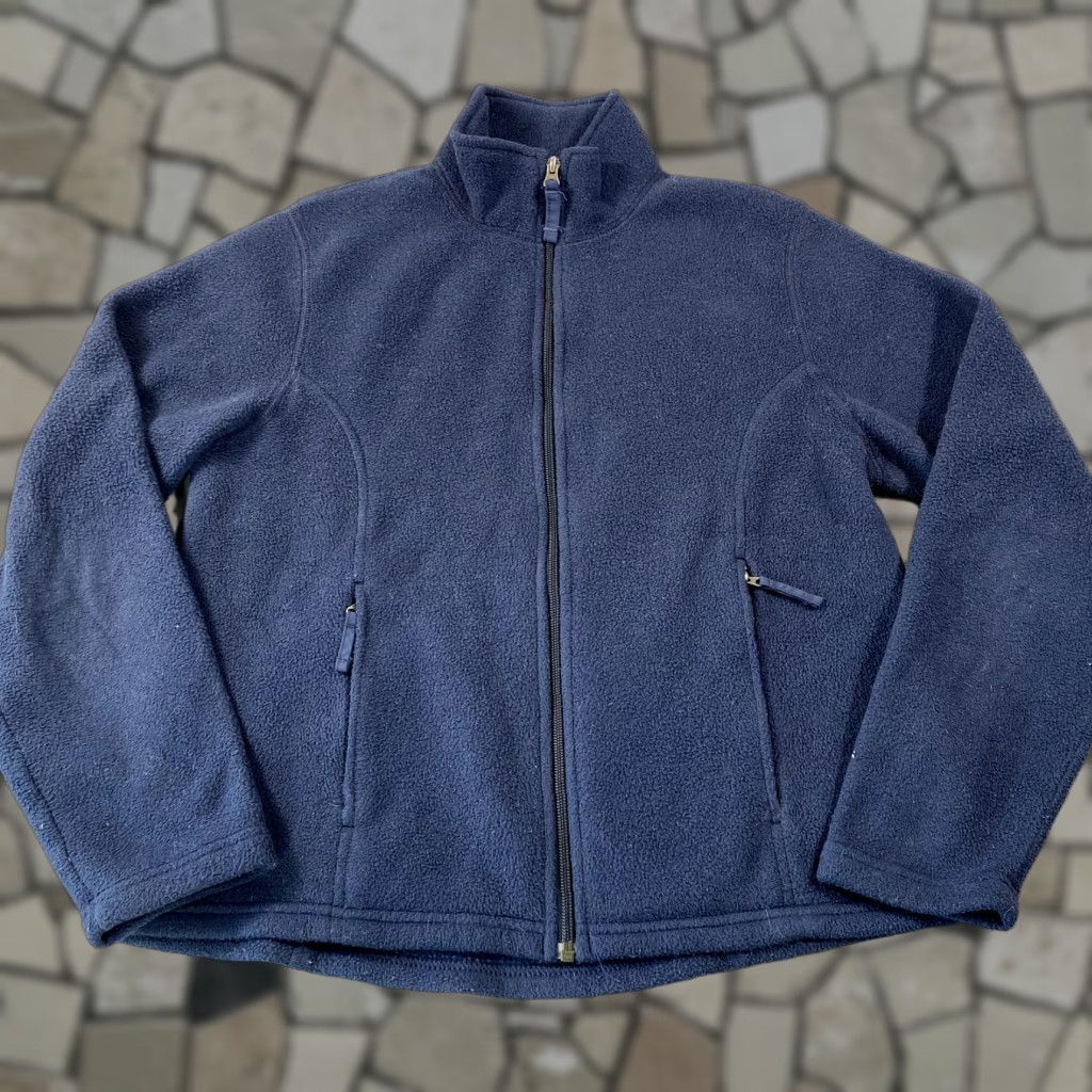 Vintage L.L. Bean Jacket Womens Medium Purple Full Zip Fleece Pullover Outdoors Size M / US 6-8 / IT 42-44 - 1 Thumbnail