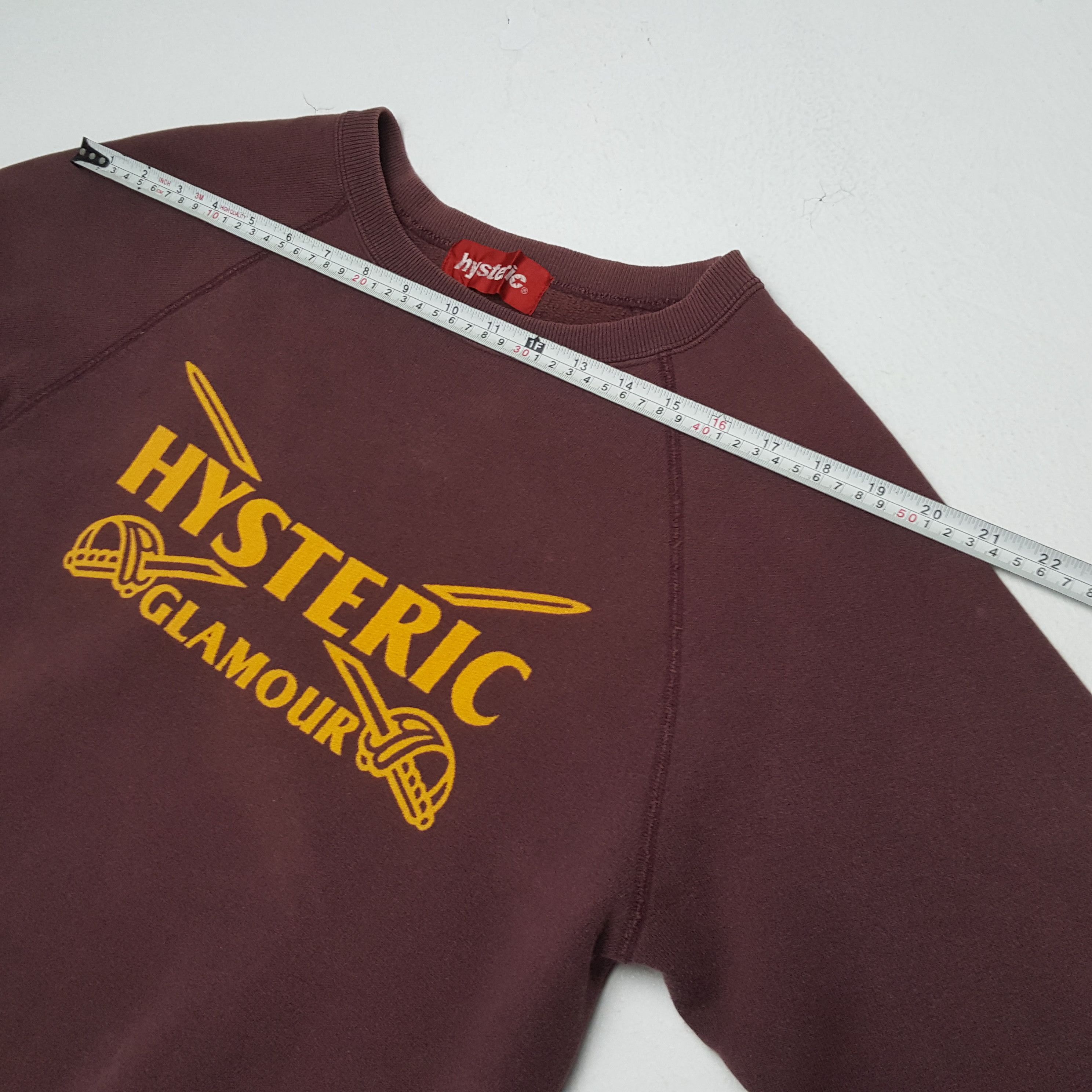 Hysteric Glamour HYSTERIC GLAMOUR Streetwear Style Custom Art Sweatshirt Size US S / EU 44-46 / 1 - 5 Thumbnail