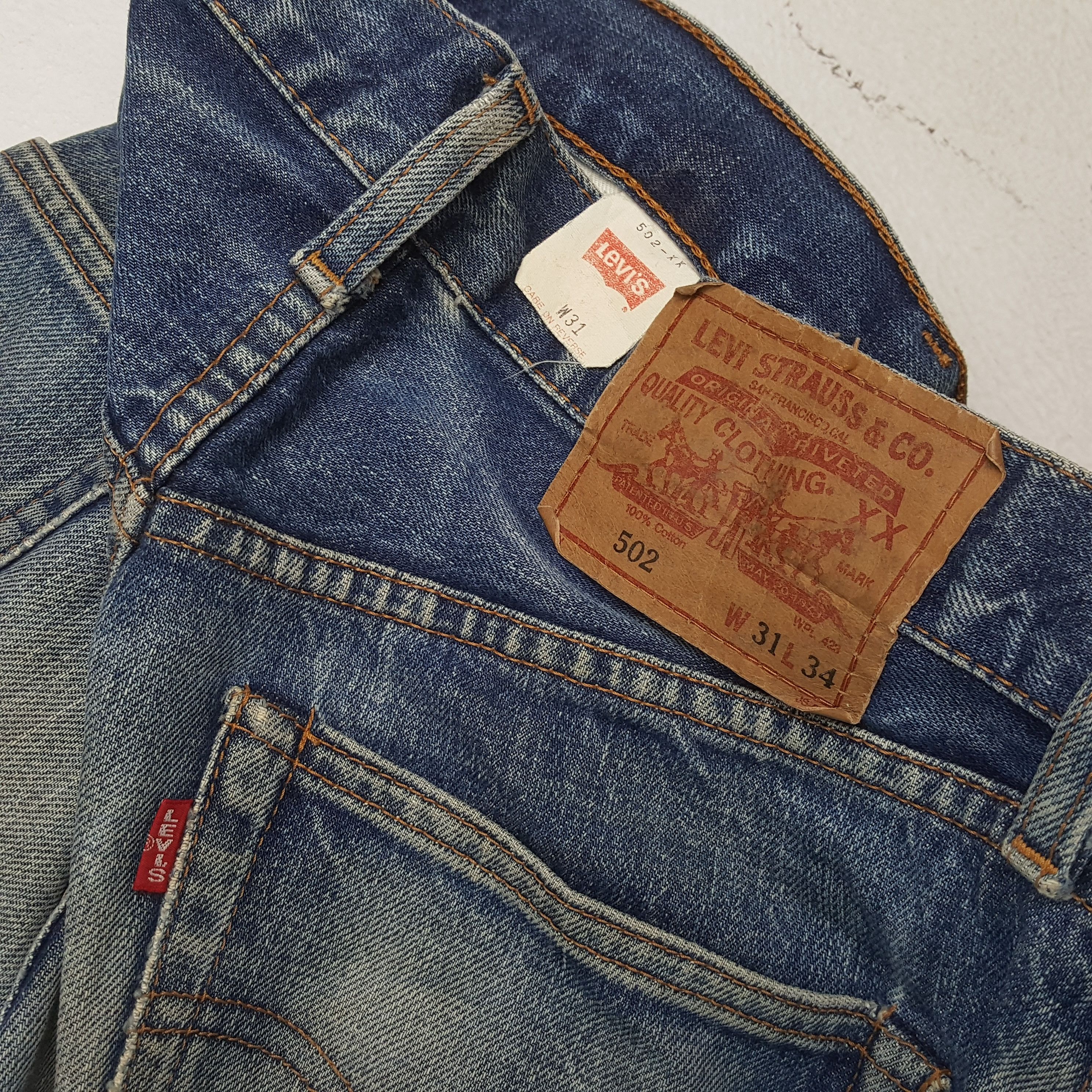 Levi's × Vintage LEVI'S Big E Selvedge Distressed Jeans Streetwear Size US 29 - 15 Thumbnail