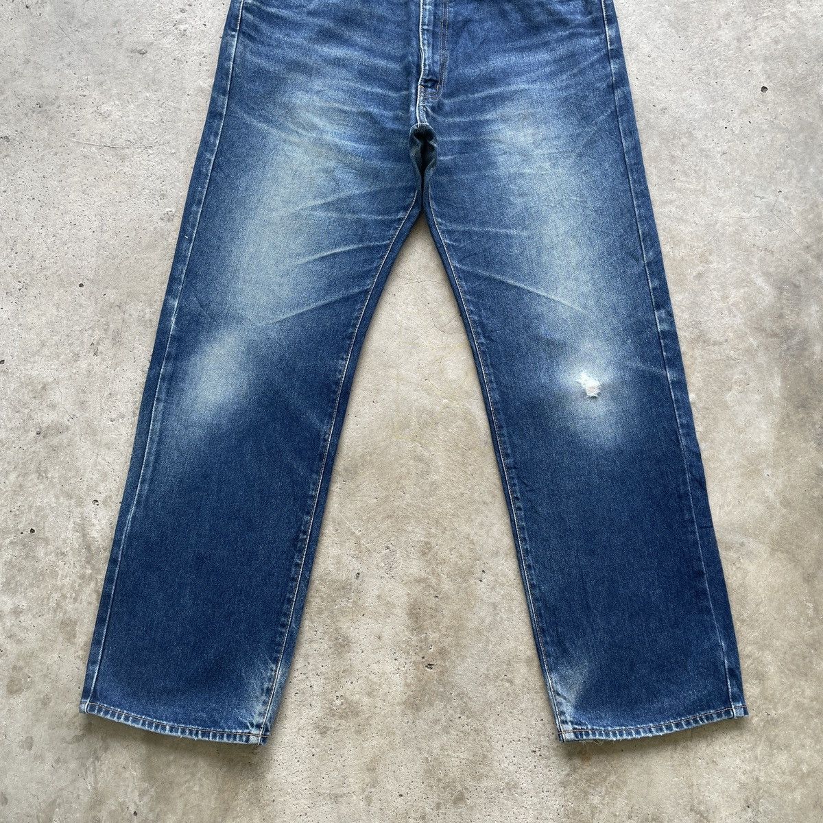 Japanese Brand W32💥 Vintage Japanese Brand Jeans Faded Denim Pants Size US 32 / EU 48 - 4 Thumbnail