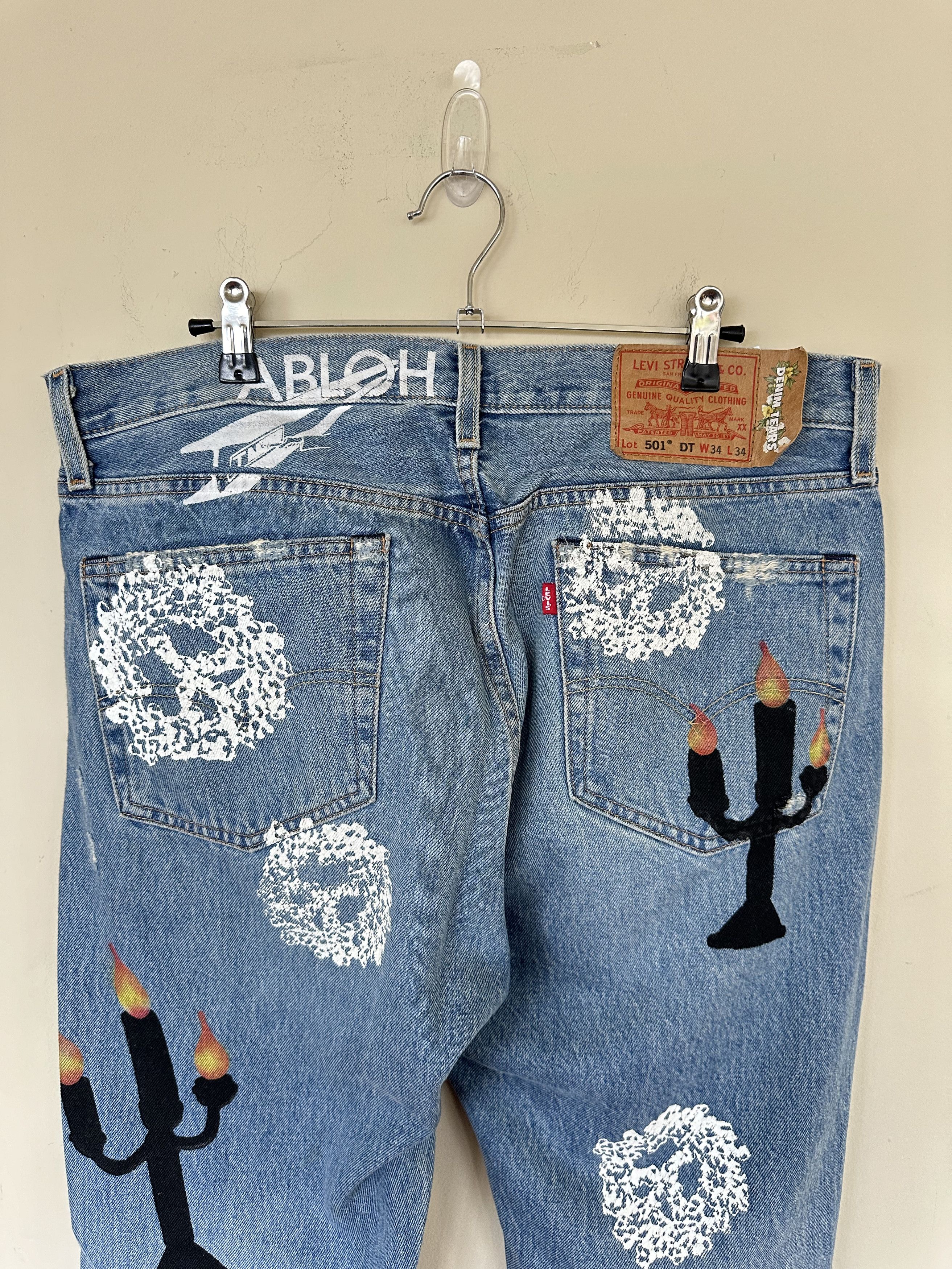 DENIM TEARS Denim Tears x Virgil Abloh Denim Size US 34 / EU 50 - 10 Thumbnail