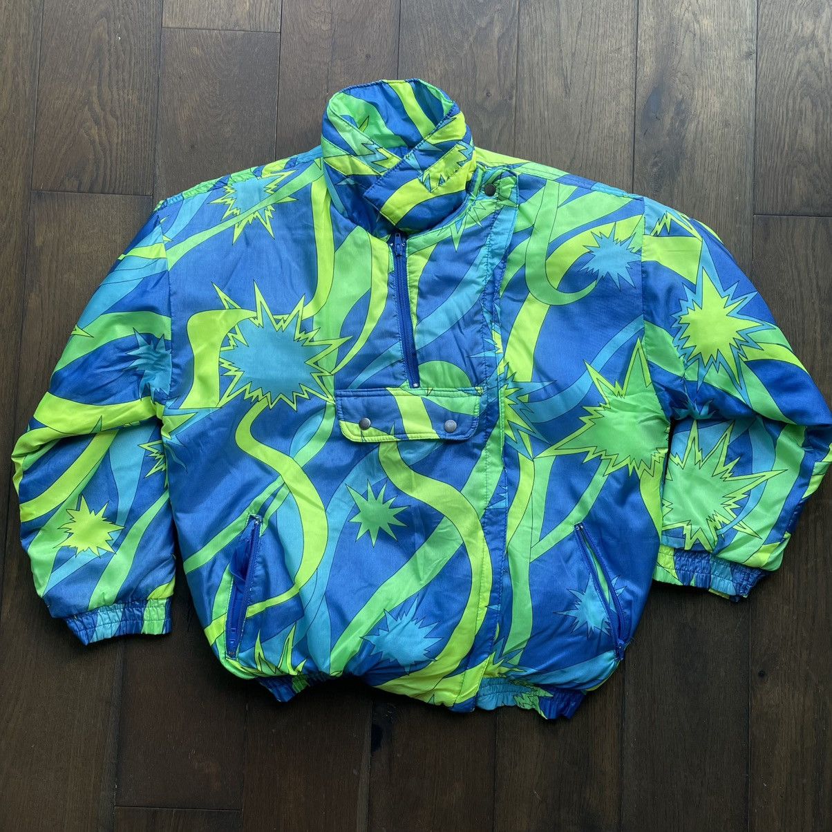 Other Vintage Neon Starburst Windbreaker Size US M / EU 48-50 / 2 - 1 Thumbnail