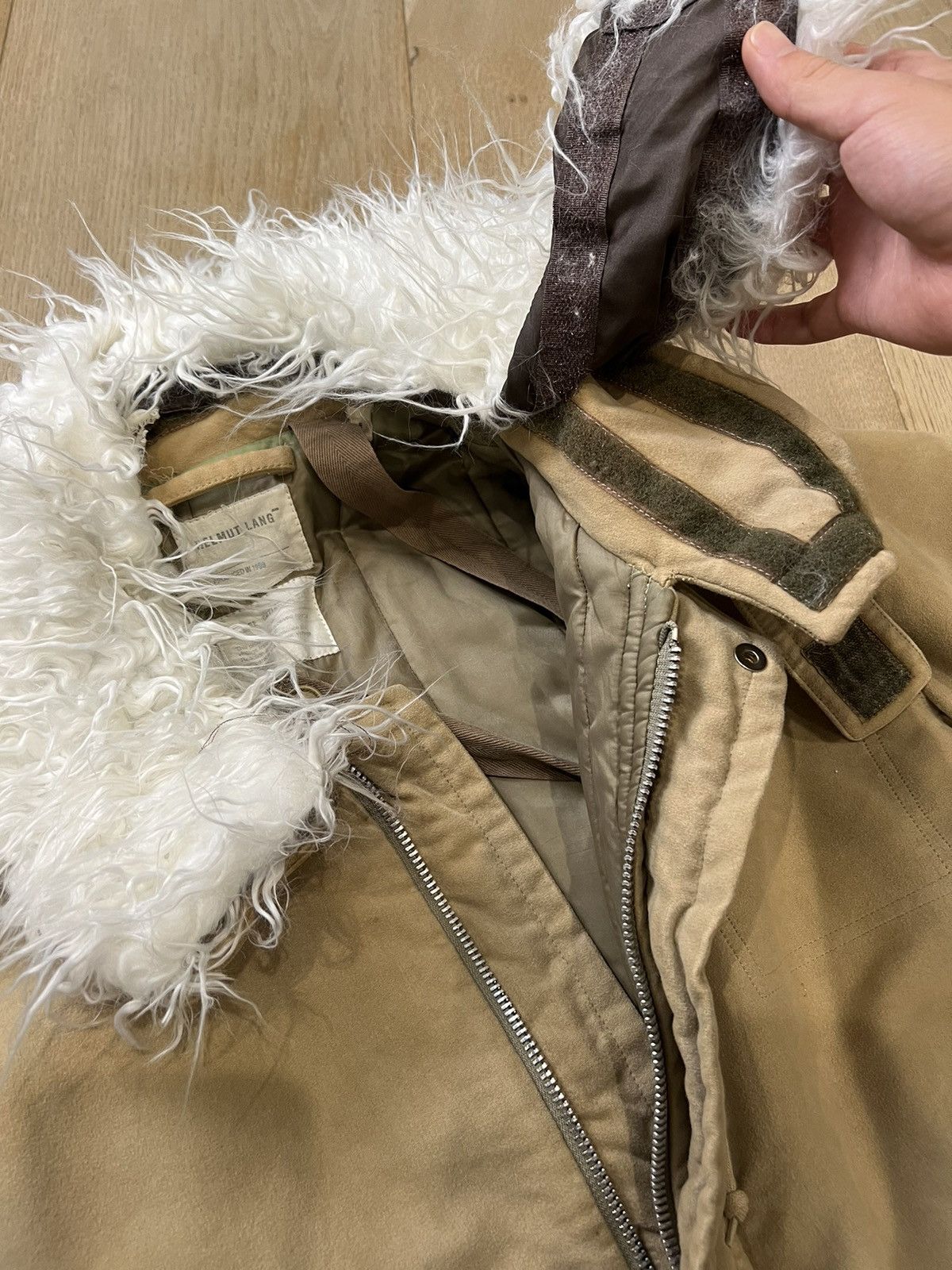Helmut Lang Helmut Lang AW99 Moleskin Astro Biker Jacket Size US M / EU 48-50 / 2 - 7 Thumbnail