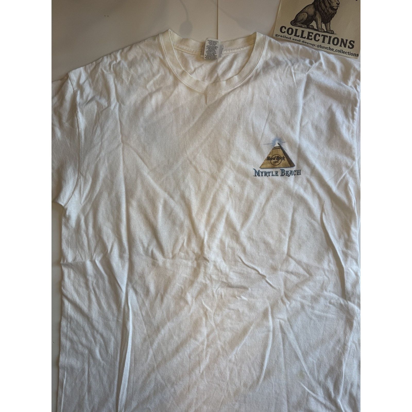Hard Rock Cafe Vintage Hard Rock Cafe Shirt Myrtle Beach Music Tee 90s Size US L / EU 52-54 / 3 - 1 Thumbnail