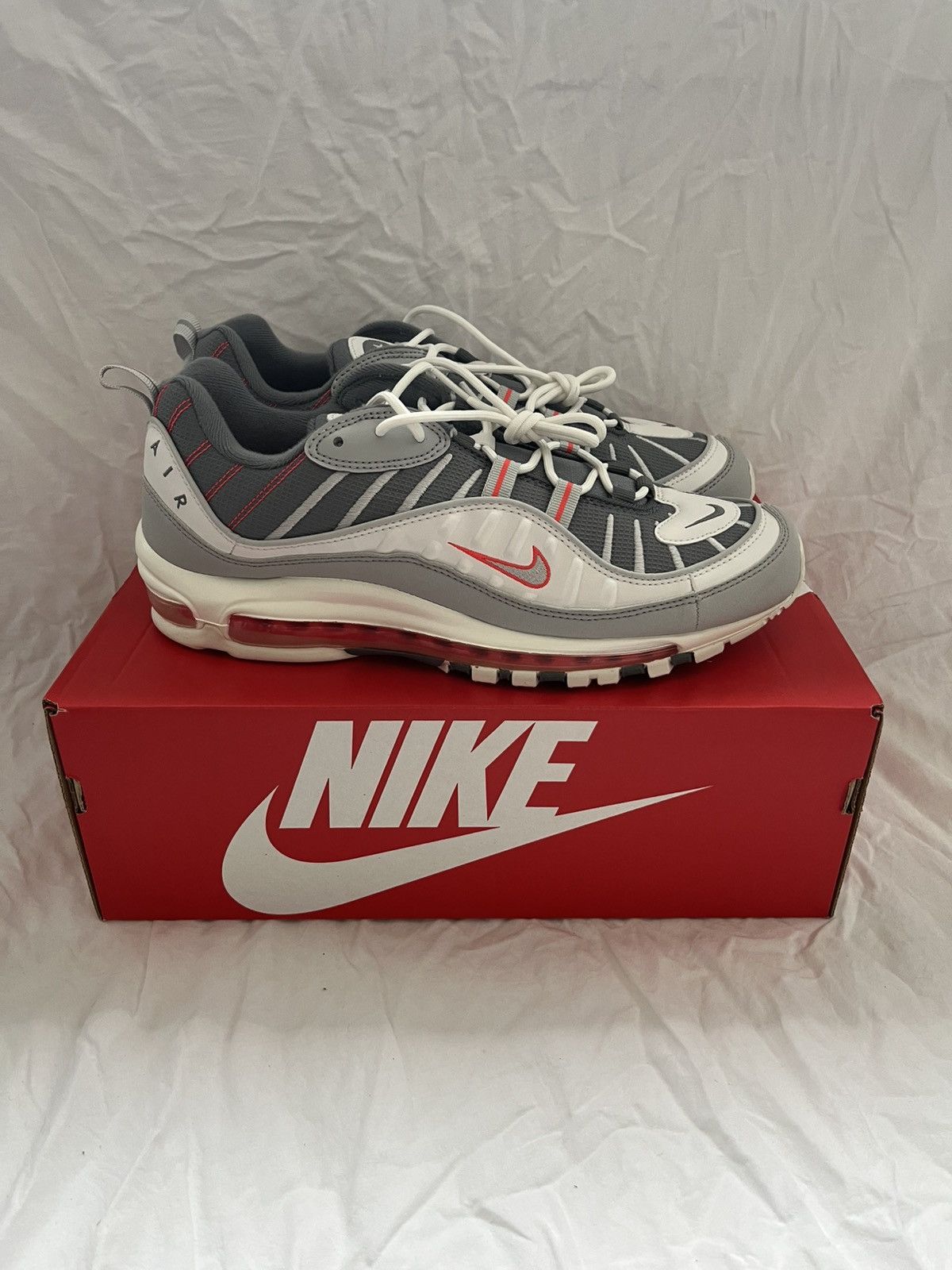 Nike Nike Air Max 98 « Grey Fog »📁 Size US 10 / EU 43 - 3 Thumbnail