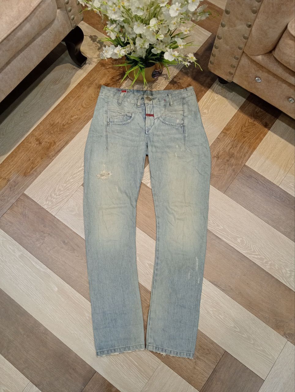 Marithe + Francois Girbaud LE JEAN DE MARITHE FRANCOIS GIRBAUD CURVE JEANS Size US 32 / EU 48 - 1 Thumbnail