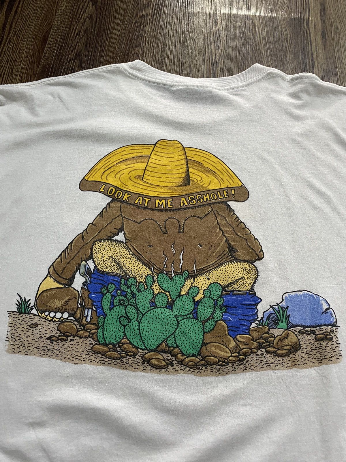 Other × Vintage Vintage Puerto Vallarta Graphic Tee – Sh*t Happens!” Size US XL / EU 56 / 4 - 3 Thumbnail