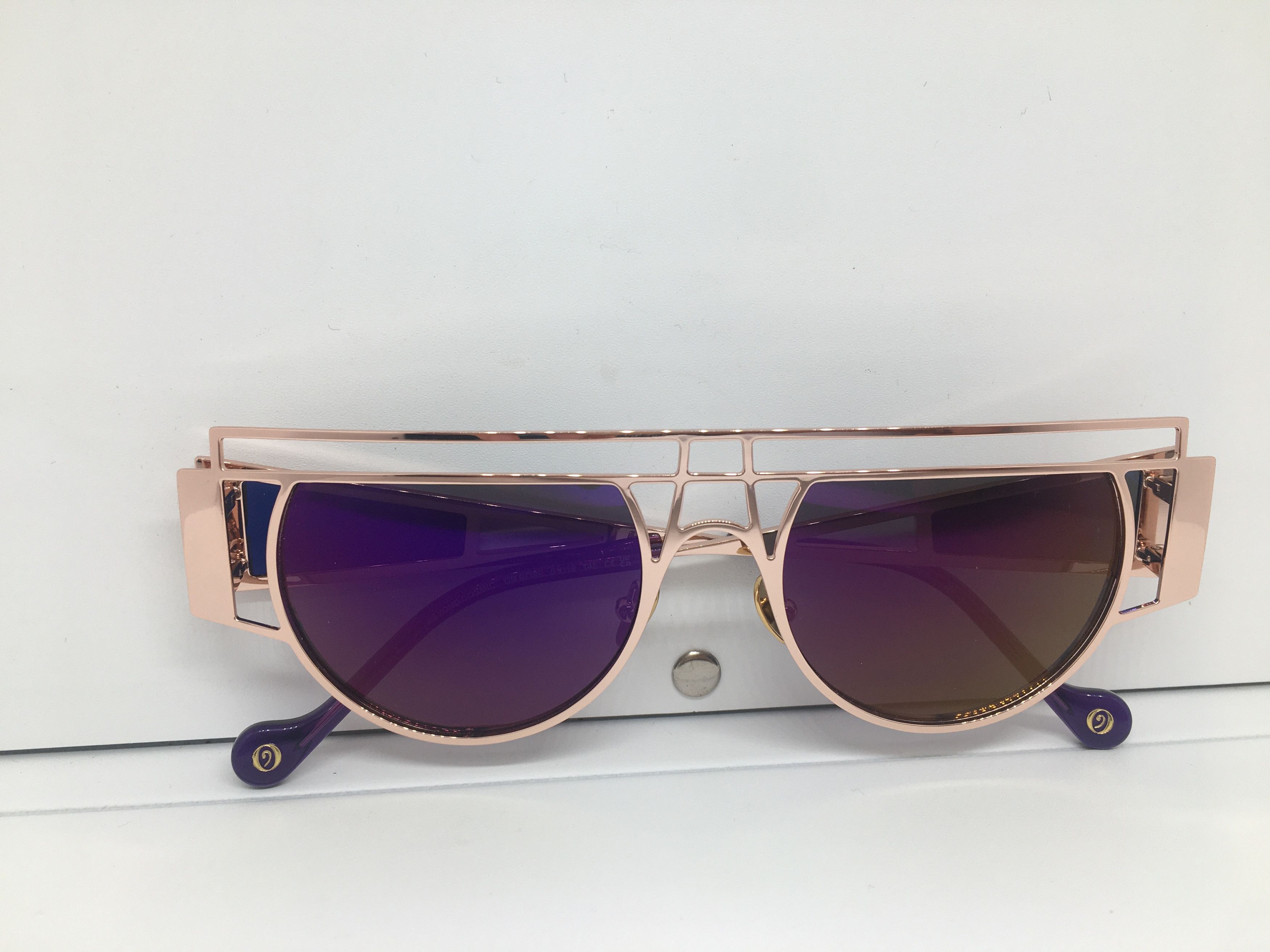 Other Acuitis Ellypse Rose Gold Side Shield Sunglasses Size ONE SIZE - 8 Thumbnail
