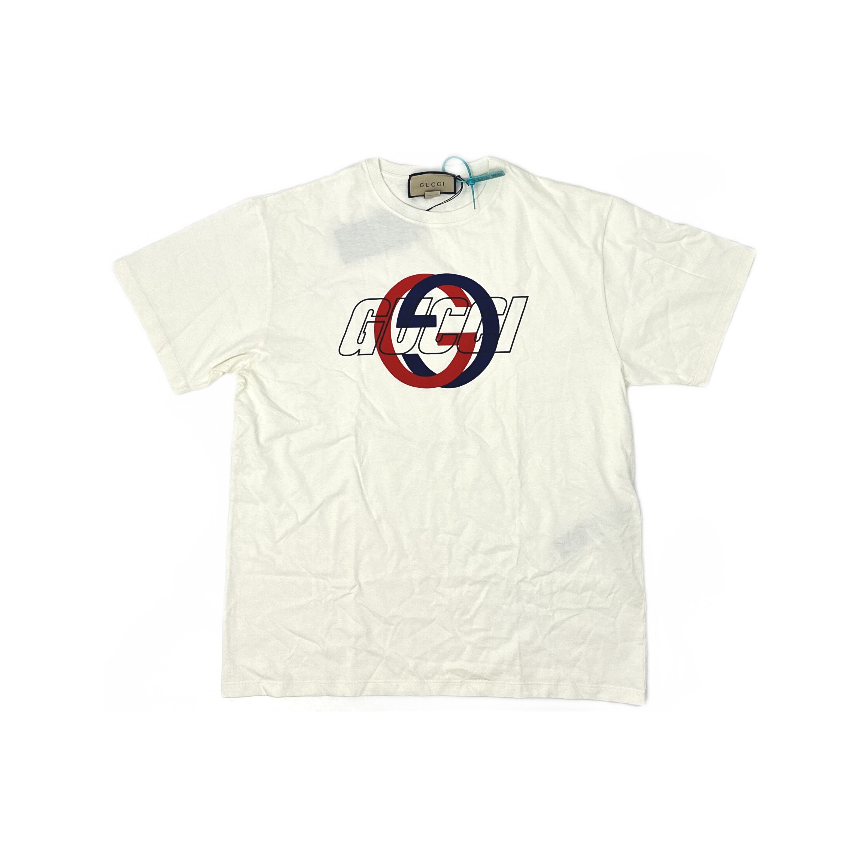 小物 GUCCI Interlocking GG Logo Gradient Gucci Interlocking GG Logo Tee | Grailed