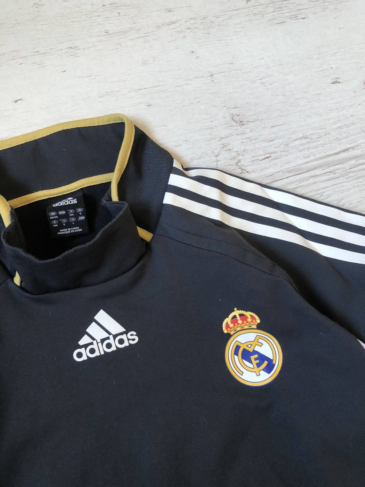 Adidas Real Madrid Adidas Training Long Sleeve Jersey Size US XL / EU 56 / 4 - 4 Thumbnail