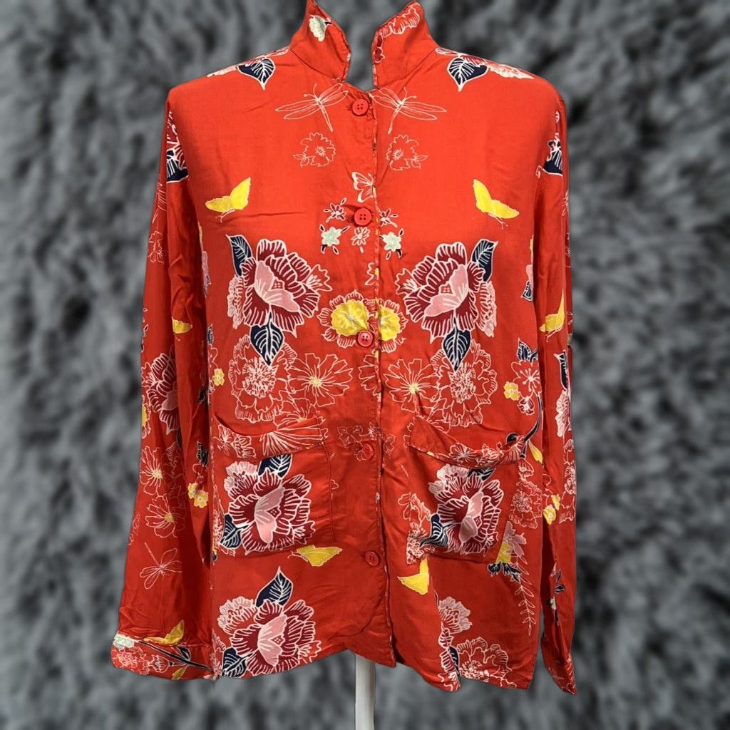 Cleobella Cleobella Floral Button-Up Shirt Women's Medium Multicolor Size M / US 6-8 / IT 42-44 - 1 Thumbnail