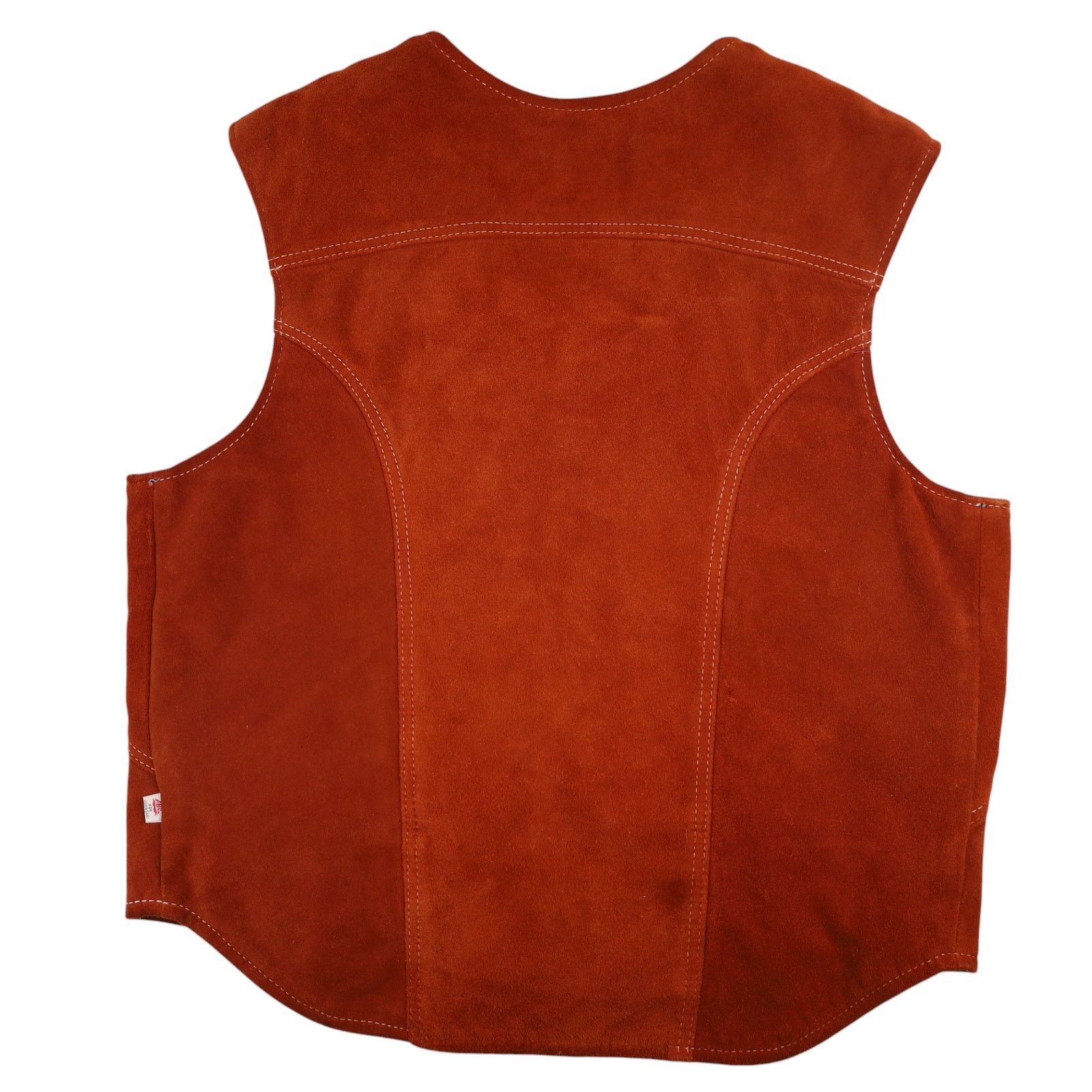 Vintage Vintage ABC for Kawasaki Suede Leather Riding Vest Size US L / EU 52-54 / 3 - 8 Thumbnail