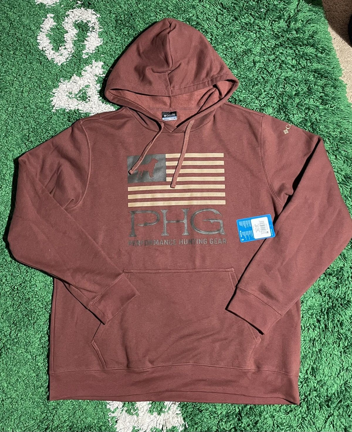 Columbia PFG Hunting PHG hoodie maroon Columbia Size US XL / EU 56 / 4 - 1 Thumbnail