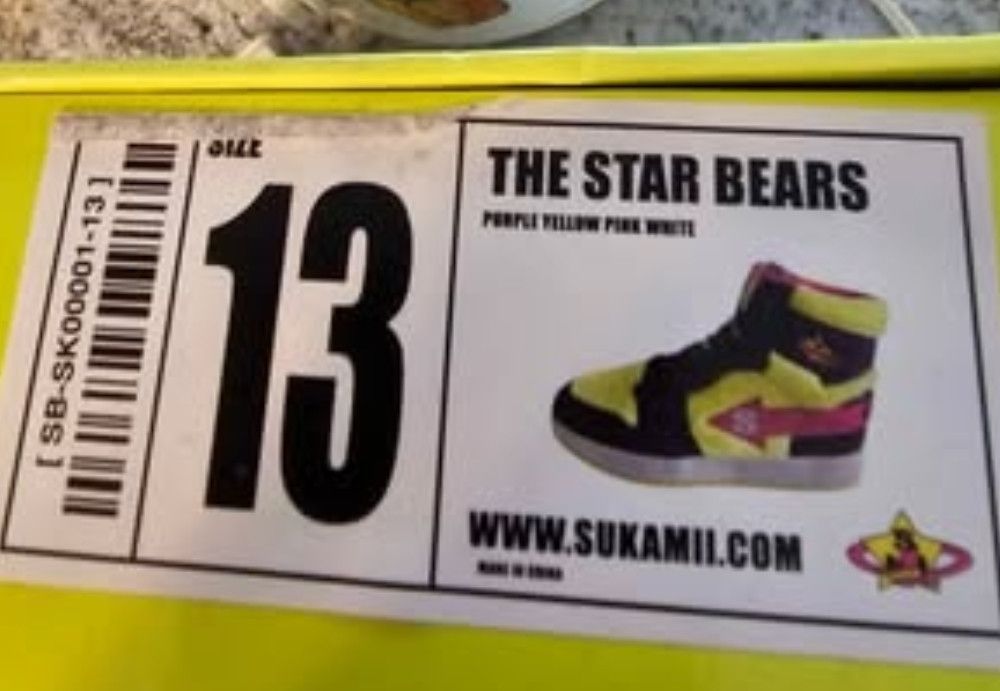 Sukamii The Star Bears Size US 13 / EU 46 - 2 Thumbnail