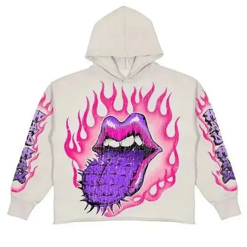 Aran Isles Knitwear × Japanese Brand Hip Hop Gothic Sweatshirt Size US L / EU 52-54 / 3 - 1 Thumbnail