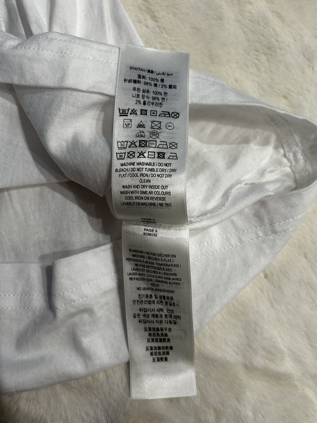 Burberry White Burberry T Shirt Size US M / EU 48-50 / 2 - 6 Thumbnail