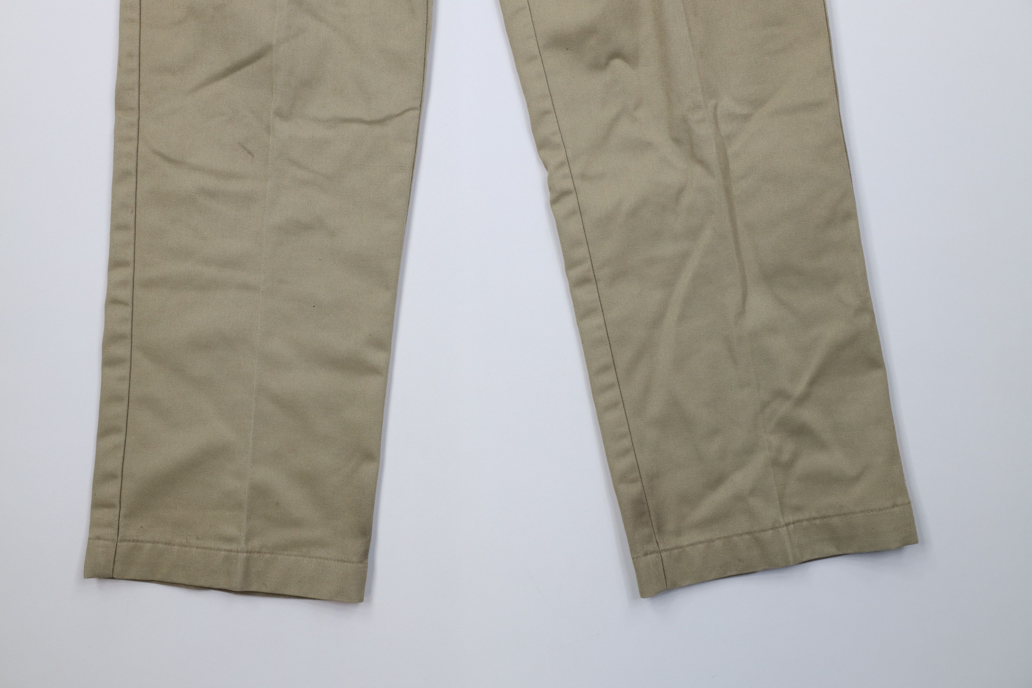 Dickies Vintage 70s Dickies Chamois Cloth Lined Wide Leg Pants USA Size US 32 / EU 48 - 4 Thumbnail