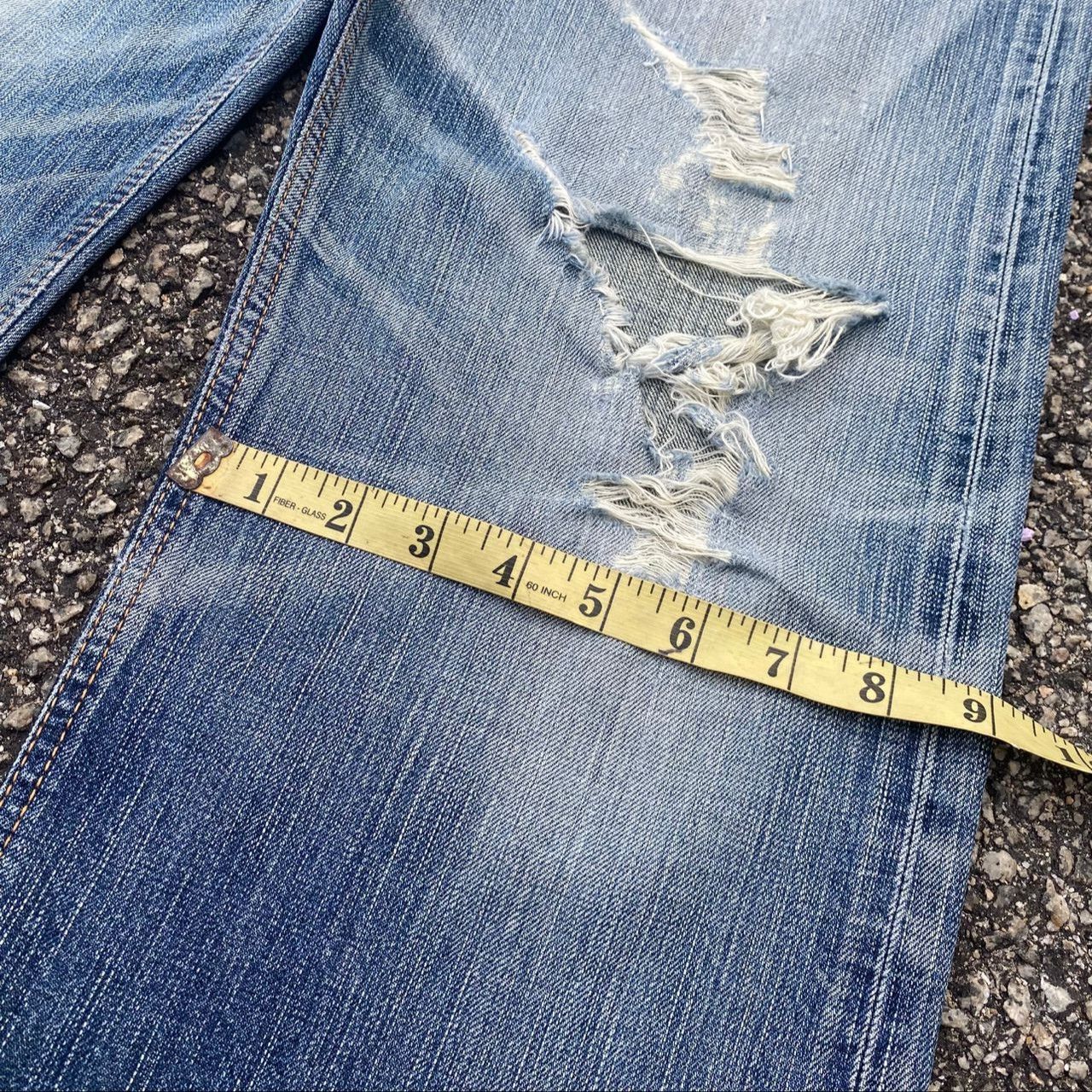 Edwin Vintage Edwin Selvegde Redline Distressed Denim Size US 31 - 8 Thumbnail
