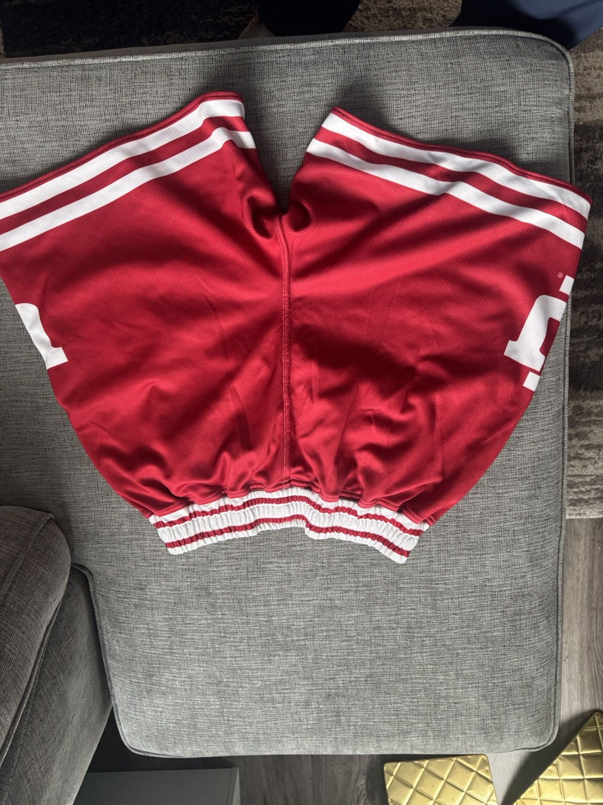 Other Indiana Hoosiers Basketball 1974-1976 Crimson Game Shorts Size US 34 / EU 50 - 4 Thumbnail