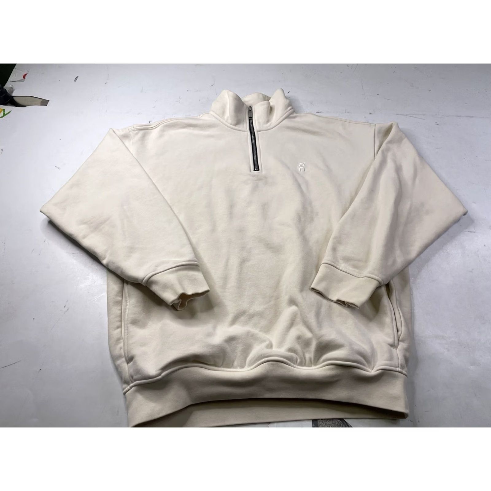 Vintage On Cloud Club Collective Sweatshirt Mens Medium Sample White Pullover Size US M / EU 48-50 / 2 - 2 Thumbnail