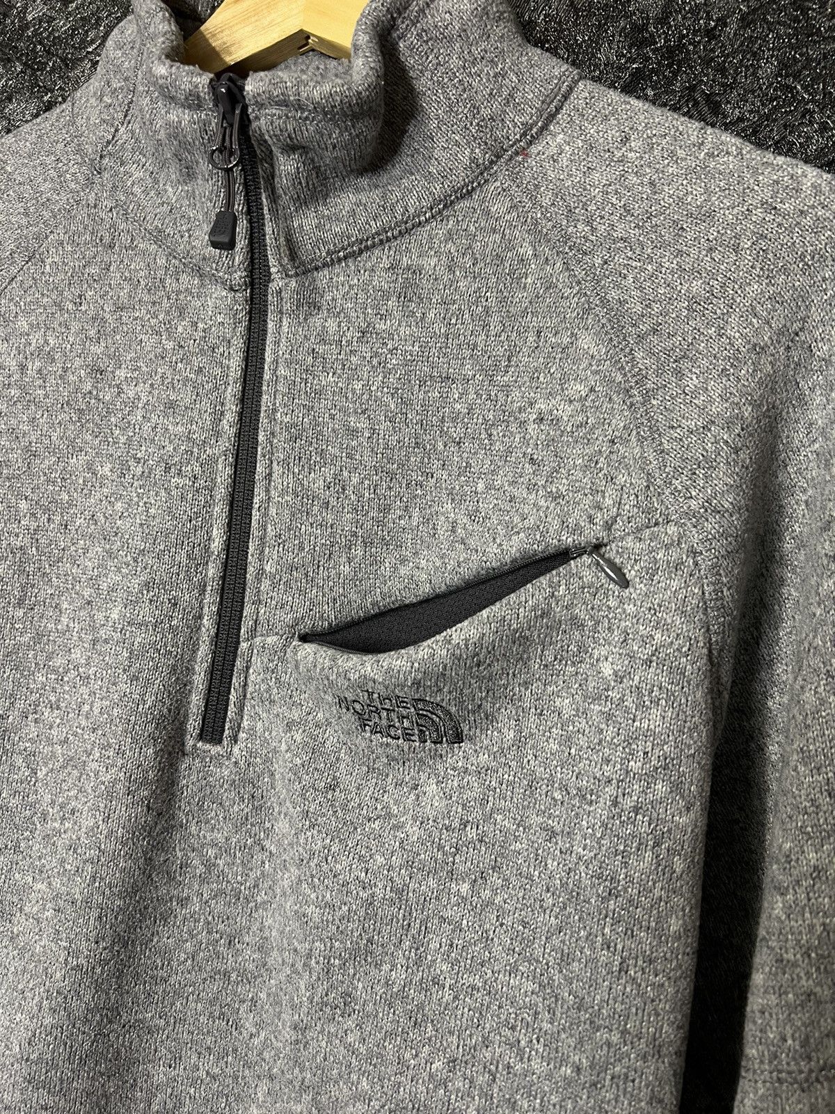Other Vintage The North Face Fleece Hooded Teddy Baggy Fit 1/4 Zip Size US M / EU 48-50 / 2 - 4 Thumbnail