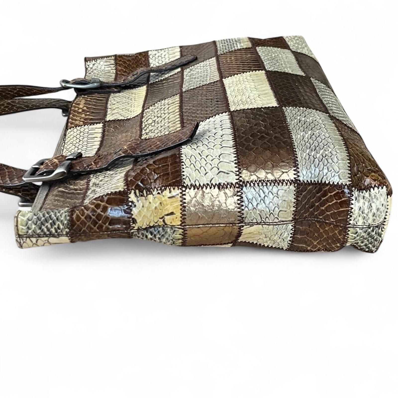 Miu Miu Miu Miu - Patchwork Leather Tote Bag Size ONE SIZE - 4 Thumbnail